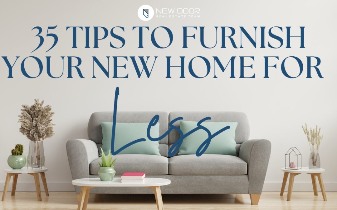 35 Tips to Furnish Your New Home For Less